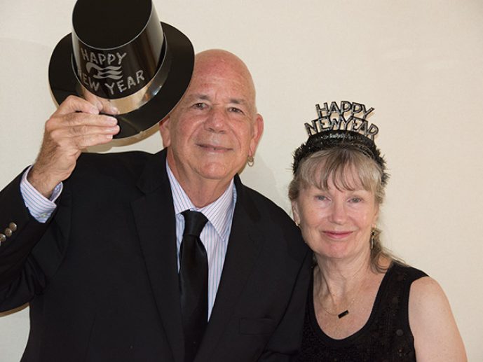 sue and andy new year photo